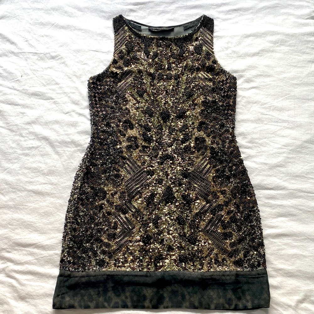 Sequinned All Saints dress, size 6